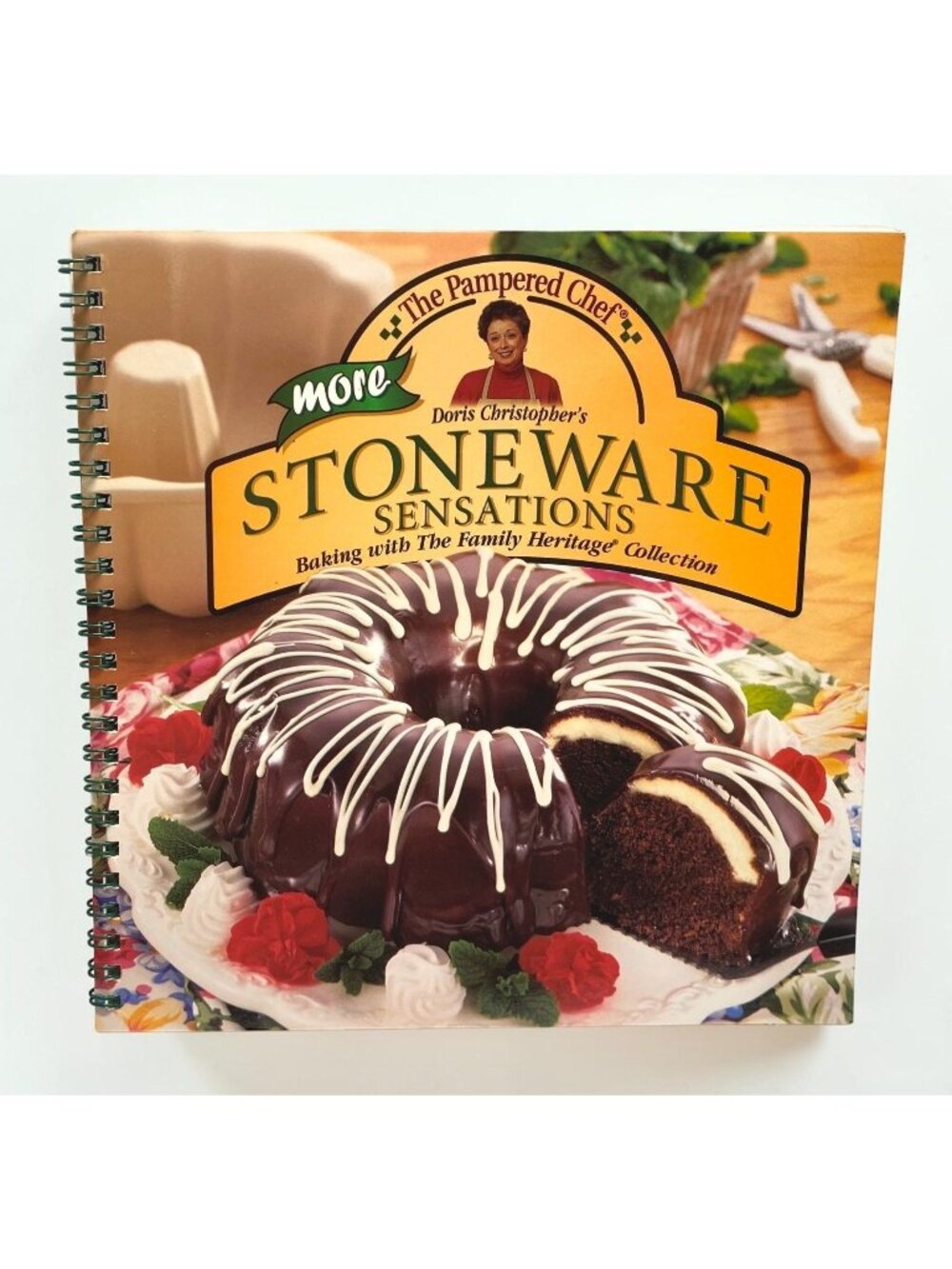 Pampered Chef More Stoneware Sensations Cookbook Doris Christopher 1999 Recipes